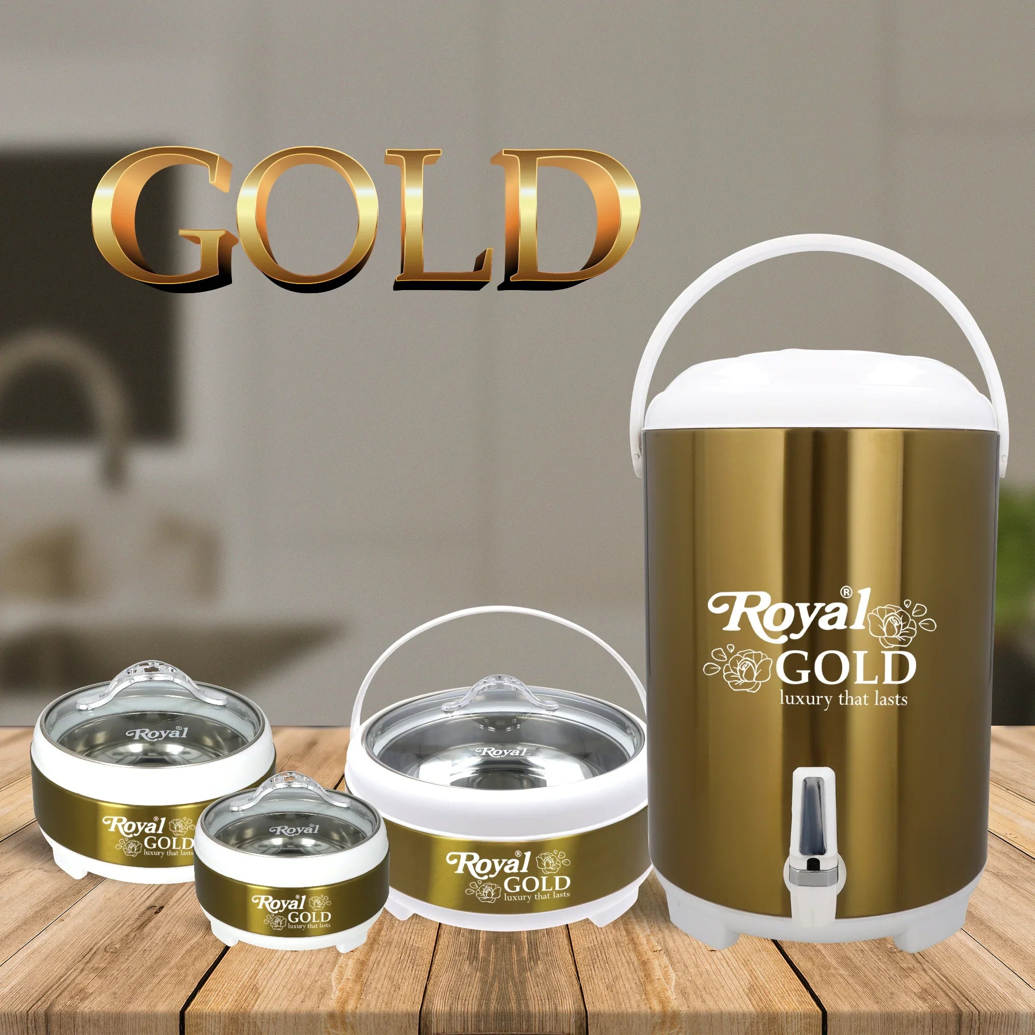 Royal gold 4pcs gift pack