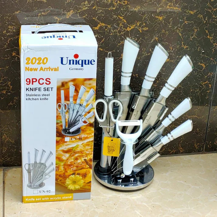 Unique Germany 9 Pcs Knife Set
