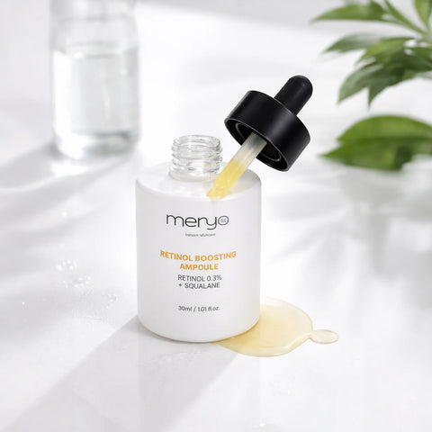 Meryo Retinol Boosting Ampoule 0.3% + Squalane | Anti-Aging & Skin Renewal Serum