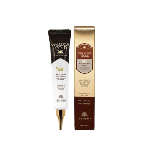 Snail Mucus Golden Eye Cream – Repair & Brighten Delicate Eye Area
