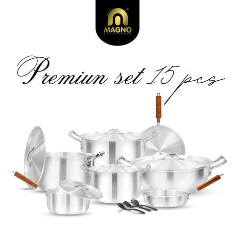 MAGNO METAL FINISH  GIFT SET 15 PCS
