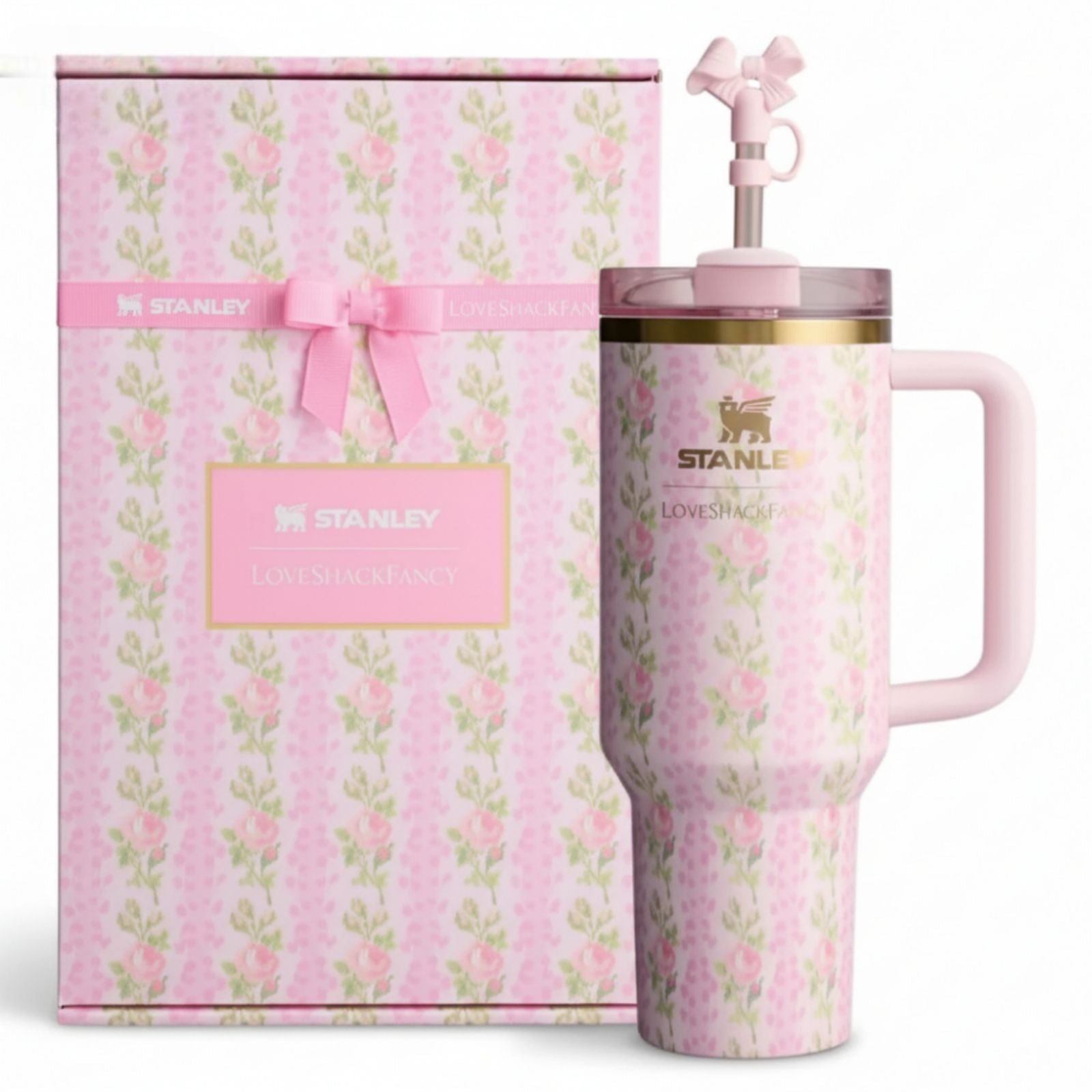 Stanley x LoveShackFancy Blooming Heirloom 40oz Quencher Tumbler