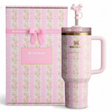 Stanley x LoveShackFancy Blooming Heirloom 40oz Quencher Tumbler
