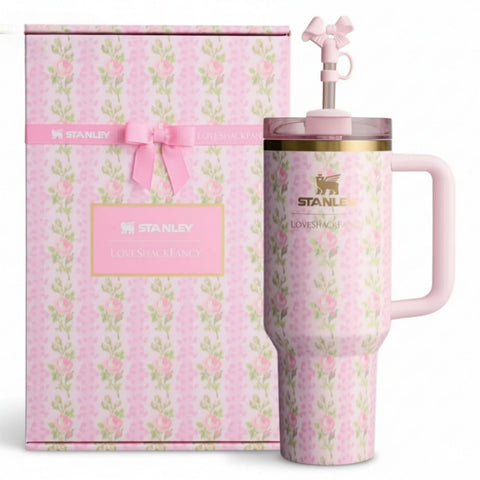 Stanley x LoveShackFancy Blooming Heirloom 40oz Quencher Tumbler