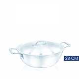 MAGNO MEATAL FINISH GIFT SET 15 PCS WITH GLASS LID
