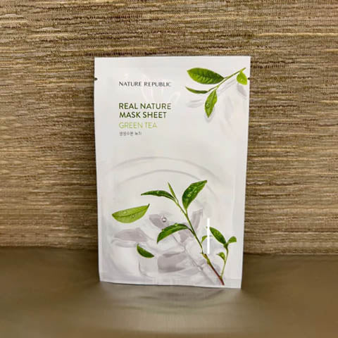 Nature Republic Real Nature Mask Sheet – Green Tea