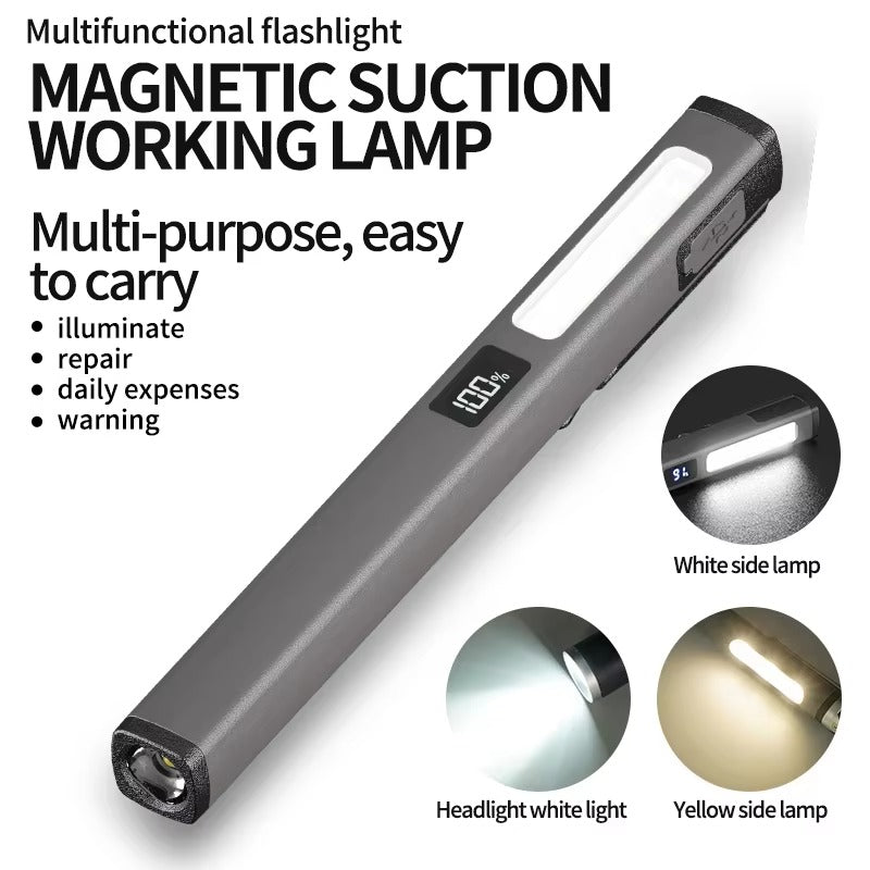 Rechargeable LED Pen Light Flashlight