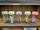600ml Large Capacity plastic straw cup  Random colors