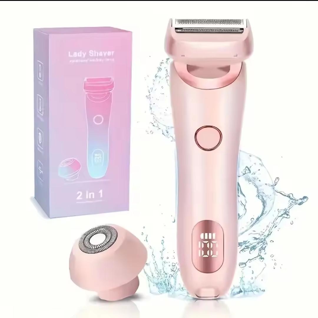Women's 2-in-1 Electric Shaver & Bikini Trimmer