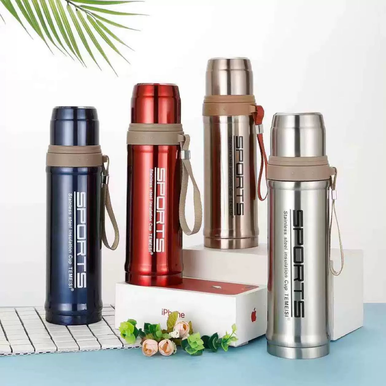 Hot & Cool 750ml Vacuum Flask – Stainless Steel Water Bottle for Kids, School, Office & Outdoor Use