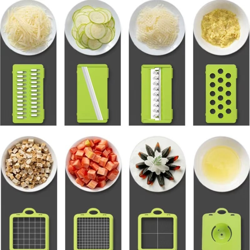 Multifunctional Vegetables Cutter Board Household Kitchen Shredding Cutting Dicing Chopping Tool