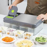 Multifunctional Vegetables Cutter Board Household Kitchen Shredding Cutting Dicing Chopping Tool