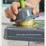 Multifunctional Vegetables Cutter Board Household Kitchen Shredding Cutting Dicing Chopping Tool