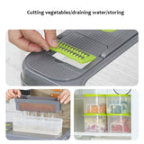 Multifunctional Vegetables Cutter Board Household Kitchen Shredding Cutting Dicing Chopping Tool