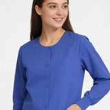 Women's V-Neck Scrub Blue