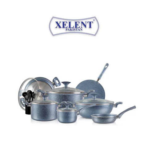 XELENT JUMBO  SET 19 PCS GRANITE