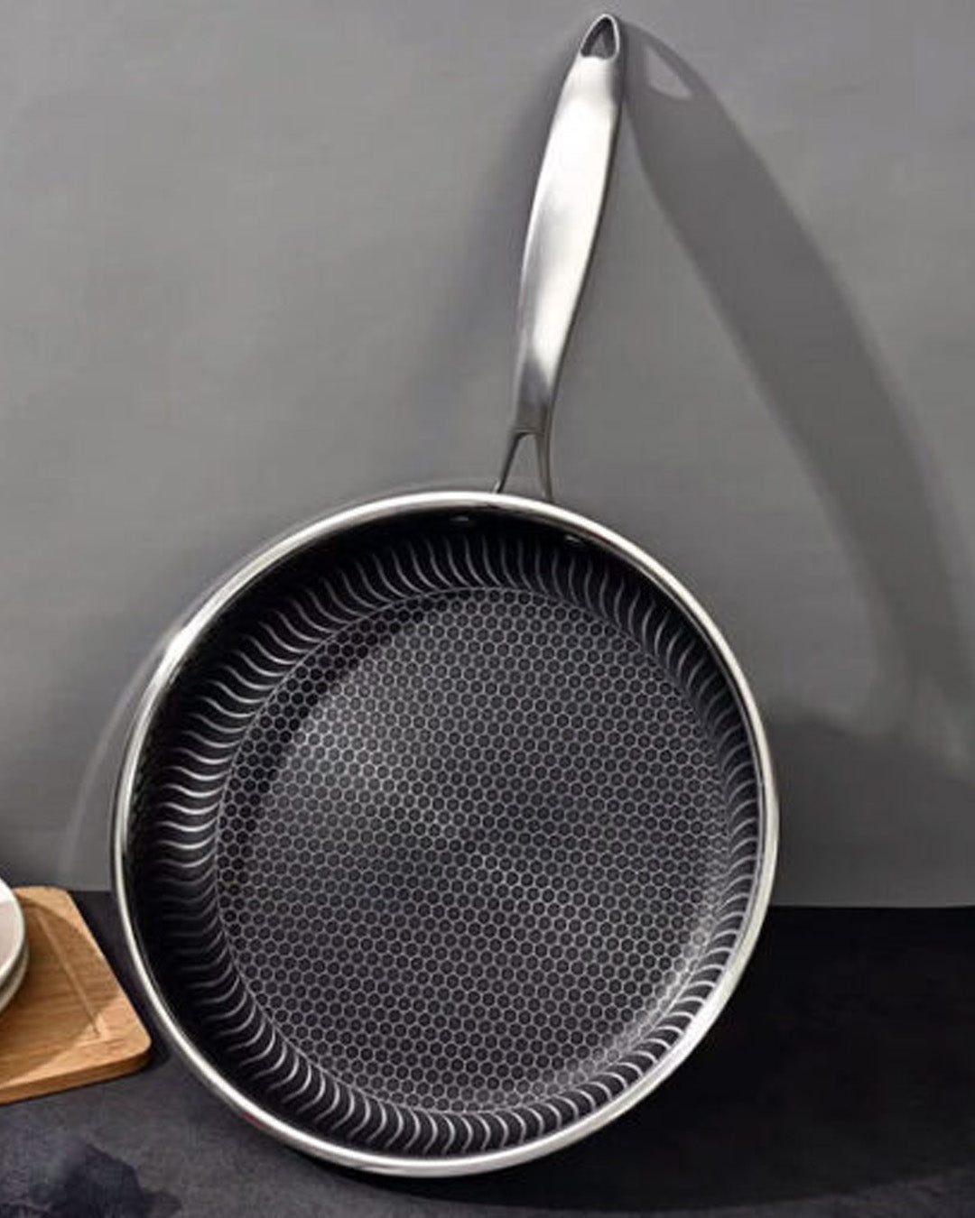 Premium Honeycomb Texture Fry Pan