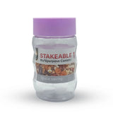 Happy Stakeable Plastic Jar (1000ml)