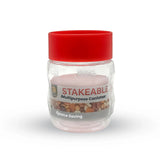 Happy Stakeable Plastic Jar (750ml)