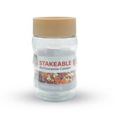 Happy Stakeable Plastic Jar (1000ml)